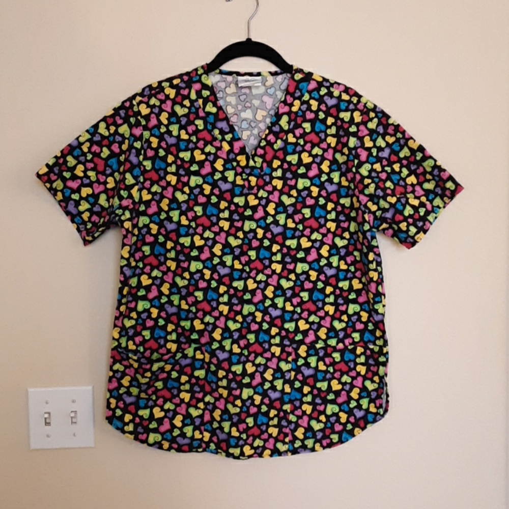 Womens small scrub top